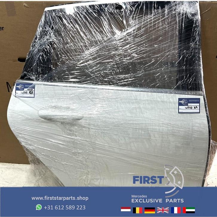 W247 DEUR Mercedes B KLASSE PORTIER RECHTS ACHTER 2018-2023, Auto-onderdelen, Carrosserie en Plaatwerk, Deur, Mercedes-Benz, Achter