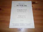 Dvorak - terzetto op. 74, Muziek en Instrumenten, Bladmuziek, Gebruikt, Klassiek, Ophalen of Verzenden, Viool of Altviool