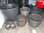 Bloempotten/Plantenpotten - Diverse Maten, Ophalen, Kunststof, Gebruikt, Rond