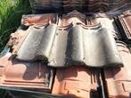 5000 stuks Romeinse dakpannen zwart,geëngobeerd & rood., Ophalen, Overige materialen, Gebruikt, Overige typen