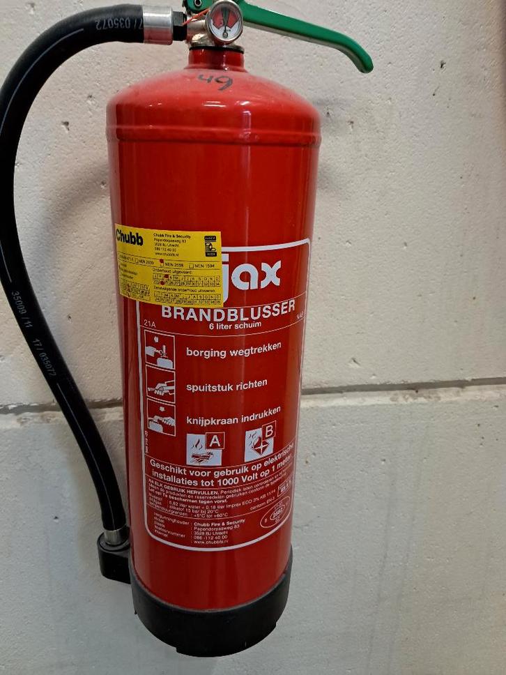 brandblussers, Huis en Inrichting, Brandblussers en Brandkasten, Gebruikt, Brandblusser, Ophalen