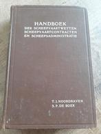 Handboek der scheepvaartwetten, scheepsvaartcontracten, Ophalen of Verzenden, Gelezen