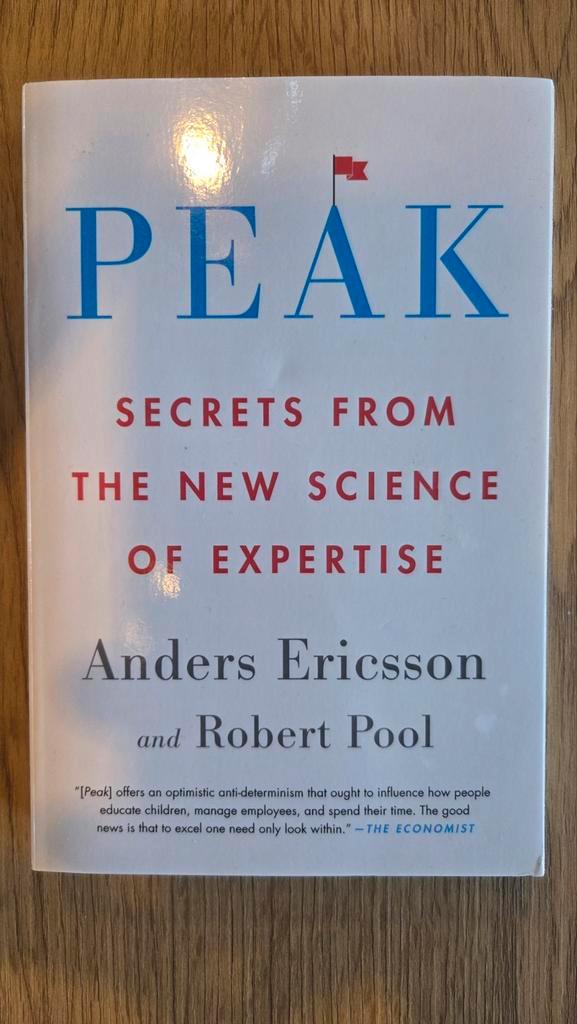 Peak: Secrets from the New Science of Expertise, Boeken, Psychologie, Ophalen of Verzenden