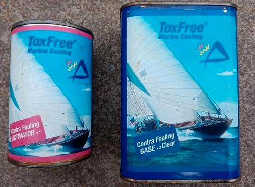 2 componenten Anti Fouling epoxy, Watersport en Boten, Zeilen en Zeiltoebehoren, Zo goed als nieuw, Minder dan 15 m², Ophalen of Verzenden