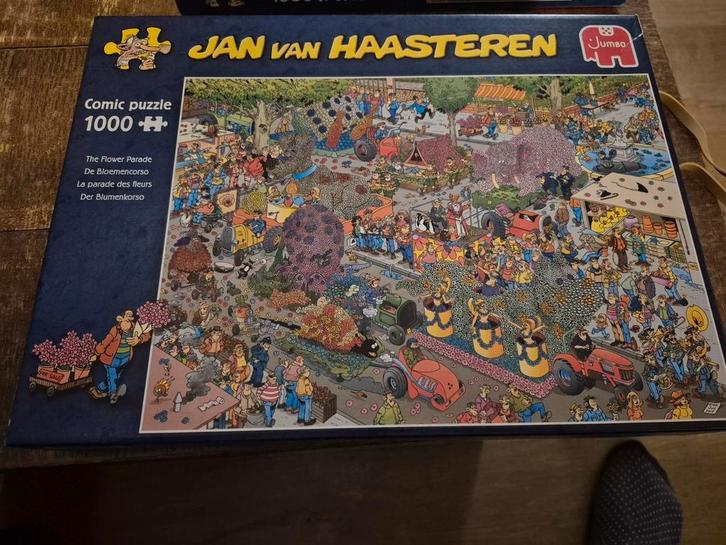 Jan van Haasteren Bloemencorso 1000 stukjes, Hobby en Vrije tijd, Denksport en Puzzels, Ophalen