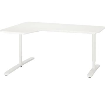 Ikea Bekant Hoekbureau wit, verstelbaar bieden vanaf €60 - afbeelding 3