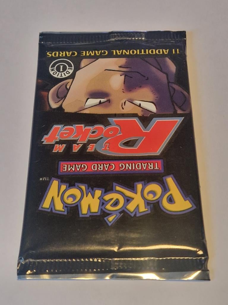 Pokemon - 1st edition - team rocket - booster pack, Verzenden, Nieuw, Booster, Foil