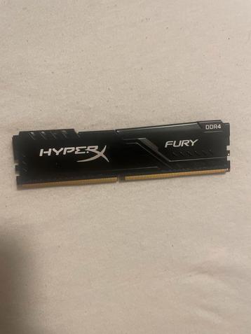 HyperX Fury DDR4 RAM | 8GB beschikbaar voor biedingen