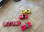 set bburago - Ferrari's op 1/24 (5), Hobby en Vrije tijd, Ophalen of Verzenden, Gebruikt, Auto, Bburago