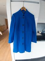 winterjas dames lang kobalt blauw, Maat 38/40 (M), Blauw, Ophalen of Verzenden, Zo goed als nieuw