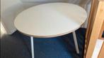 HAY |    witte ronde tafel | 105cm, Huis en Inrichting, Tafels | Eettafels, 100 tot 150 cm, Rond, Ophalen of Verzenden, Zo goed als nieuw