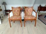 2 vintage massief kersenhouten stoelen in perfecte staat, Ophalen