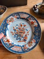 Kangxi Imari porseleinen bord met scholars objects, Ophalen of Verzenden