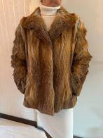 Vintage Vossen Bontjas - Geschatte Maat 40, Kleding | Dames, Jassen | Winter, Ophalen of Verzenden, Gedragen, Maat 38/40 (M), Bruin