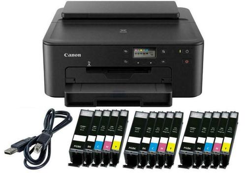 Canon PIXMA TS705 WiFi Inkjet Duplex Printer & 15 Inktpatr., Computers en Software, Printers, Nieuw, Printer, Inkjetprinter, PictBridge
