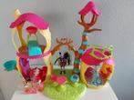 Enchantimals Boomhuis incl. accessoires, Ophalen of Verzenden, Zo goed als nieuw, Poppenhuis