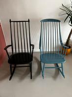 2 Vintage Lena Lars Nesto Grandessa Schommelstoelen, Ophalen, Gebruikt, Twee, Blauw