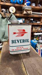 Beverol oud olieblik, Verzamelen, Merken en Reclamevoorwerpen, Ophalen of Verzenden, Gebruikt