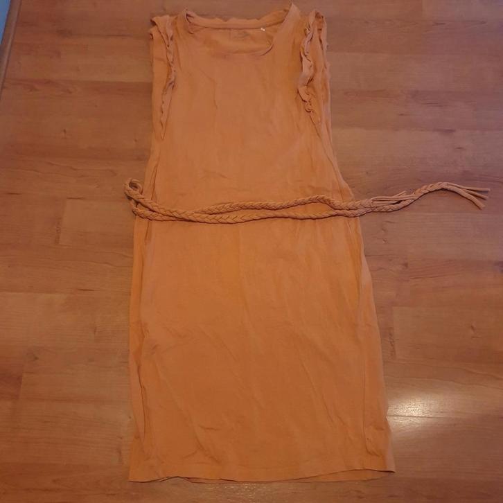 Prenatal Zwangerschapsjurk Maat S, Kleding | Dames, Positiekleding, Zo goed als nieuw, Beige, Ophalen