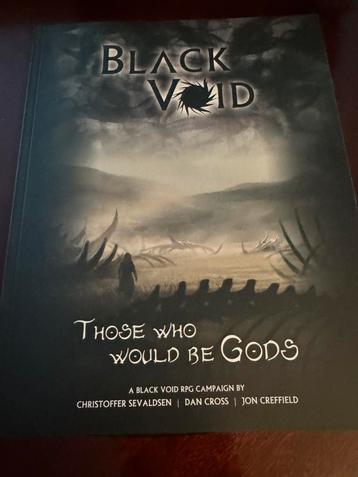 Black Void Those Who Would Be Gods RPG MOPHIUS Softcover beschikbaar voor biedingen