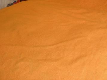 Ganda zuiver scheerwollen deken 190 x 230 - oranje beschikbaar voor biedingen