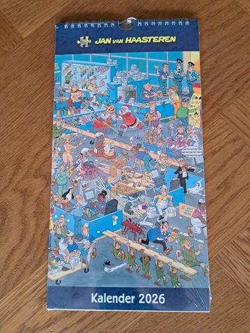 Jan van Haasteren kalender 2026 beschikbaar voor biedingen