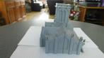 wargaming/kerk+ruine 1:72/1:144/figuren zijn 1:72., Ophalen of Verzenden, Zo goed als nieuw, Historisch, Geverfd