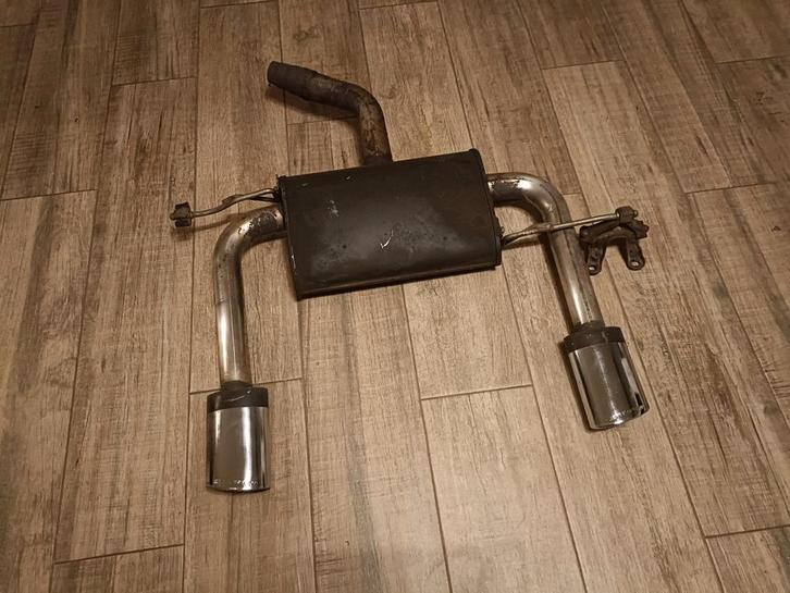 Dubbele Remus RVS einddemper seat Altea, Auto-onderdelen, Uitlaatsystemen, Seat, Ophalen