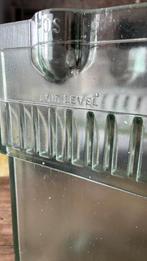 Mooie grote antiek glazen accubak in goede staat, Ophalen of Verzenden