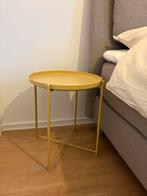 Ikea Gladom Bijzettafel - Geel, Huis en Inrichting, Tafels | Bijzettafels, Ophalen, Minder dan 45 cm, Minder dan 55 cm, Metaal of Aluminium