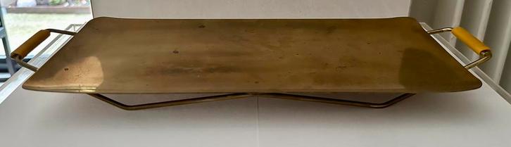 Zeldzame WMF presenteerschaal messing 1960, Antiek en Kunst, Antiek | Koper en Brons, Koper, Ophalen of Verzenden