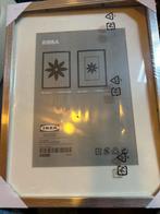 4x IKEA Ribba fotolijst, 1 met glas, 1 zonder, Ophalen, Gebruikt