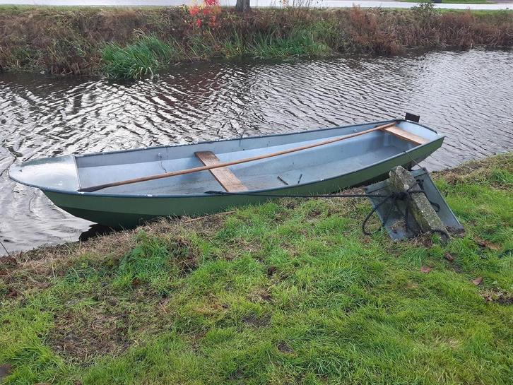 leuke stalen schouw, Watersport en Boten, Motorboten en Motorjachten, Gebruikt, Staal