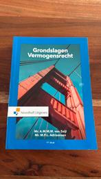 Mr.A.M.M.M. van Zeijl - Grondslagen Vermogensrecht, Boeken, Wetenschap, Ophalen of Verzenden, Zo goed als nieuw, Mr.A.M.M.M. van Zeijl; M.P.L. Adriaansen