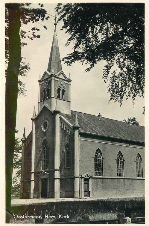 (381-495-029) Oostermeer Kerk, Verzamelen, Ansichtkaarten | Nederland, Friesland, Voor 1920, Verzenden