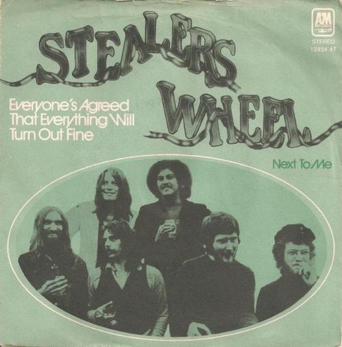 single vinyl  STEALERS WHEEL – Everyone's Agreed (1973-NL), Cd's en Dvd's, Vinyl Singles, Gebruikt, Single, Rock en Metal, 7 inch