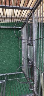 Vogel kooi is een strong Papegaaienkooi Villa Gaia, Dieren en Toebehoren, Ophalen, Gebruikt, Metaal, Vogelkooi