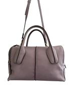 Tod's Holly schoudertas leer, Sieraden, Tassen en Uiterlijk, Tassen | Damestassen, Overige kleuren, Schoudertasje, Ophalen of Verzenden