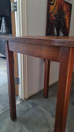 Leuke oude tafel opknapper 75 cm hoog, Ophalen, Gebruikt, 50 tot 100 cm, 25 tot 50 cm