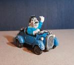 Polystone Auto met Vrolijk Mannetje - Decoratief, Ophalen of Verzenden, Zo goed als nieuw