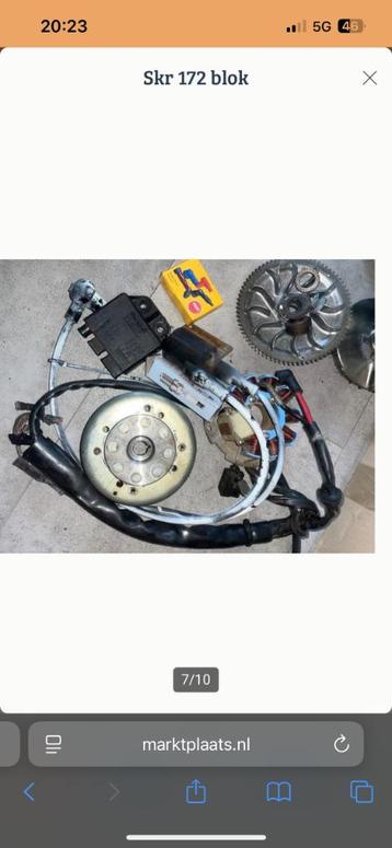 Skr ontsteking met bobine en cdi beschikbaar voor biedingen