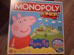 Monopoly junior peppa pig, Een of twee spelers, Ophalen of Verzenden, Zo goed als nieuw, Hasbro