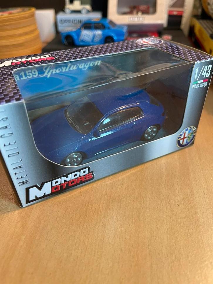 1:43 ALFA ROMEO BRERA …….. 5,-, Hobby en Vrije tijd, Modelauto's | 1:43, Zo goed als nieuw, Auto, Ophalen of Verzenden