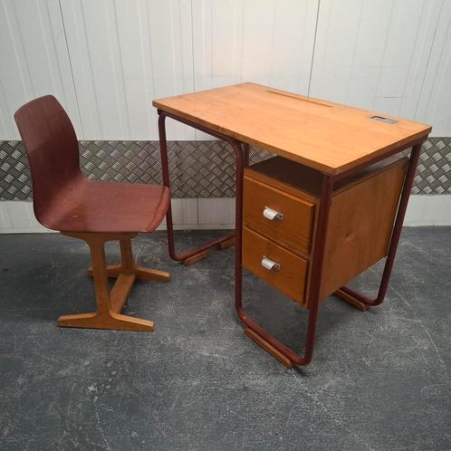 Vintage klein bureau bureautje GESCHIKT VOOR VOLWASSENEN, Huis en Inrichting, Bureaus, Gebruikt, Ophalen