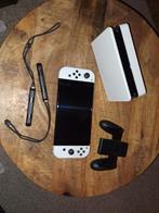 Nintendo Switch OLED, wit, Met games, Zo goed als nieuw, Met 1 controller, Switch OLED