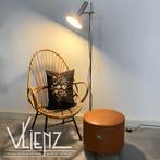Vintage, midcentury staande lamp verchroomd, spot, Ophalen, Gebruikt, -, Midcentury, vintage, retro
