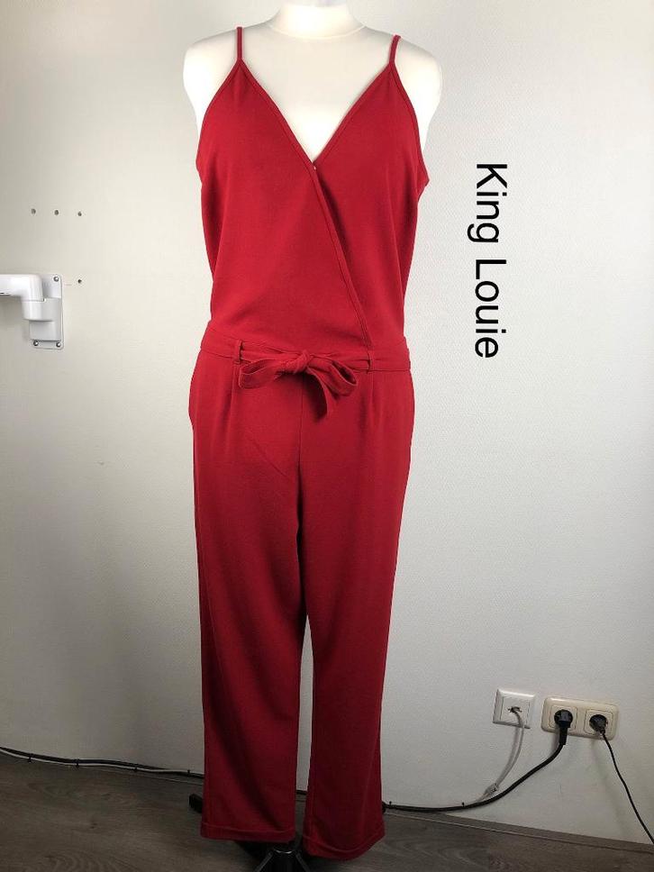 King Louie Jumpsuit  (mt: 42) 19,2/8205, Kleding | Dames, Jumpsuits, Zo goed als nieuw, Maat 42/44 (L), Blauw, Ophalen of Verzenden