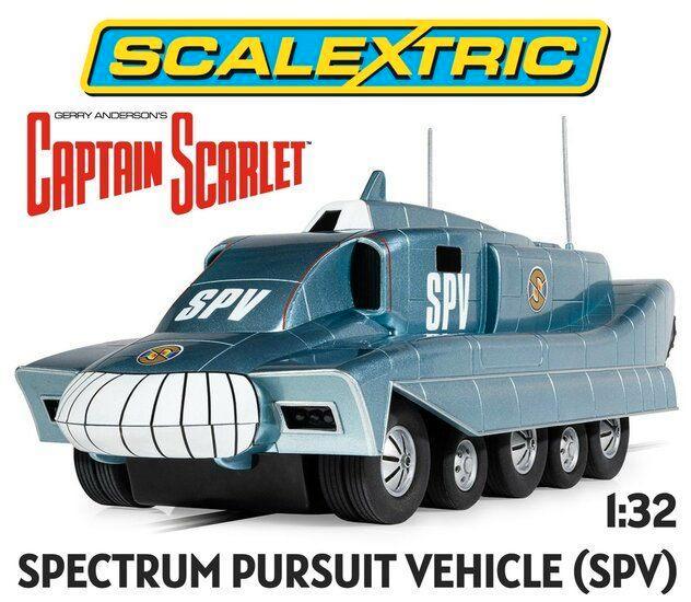 SCALEXTRIC CAPTAIN SCARLETT SPECTRUM PURSUIT VEHICLE 1:32, Hobby en Vrije tijd, Modelauto's | 1:32, Nieuw, Auto, Overige merken