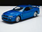 Fast Furious Nissan R34 Skyline GT-R – modelauto Jada 1:32, Overige merken, Jada Toys., Auto, Nieuw