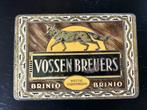 sigarenblik vossen Breuers Brinio tegelen (2), Verzamelen, Blikken, Ophalen, Gebruikt, Overige, Overige merken